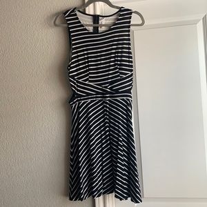 XHILARATION Sleeveless Dress with Side Cut-Outs